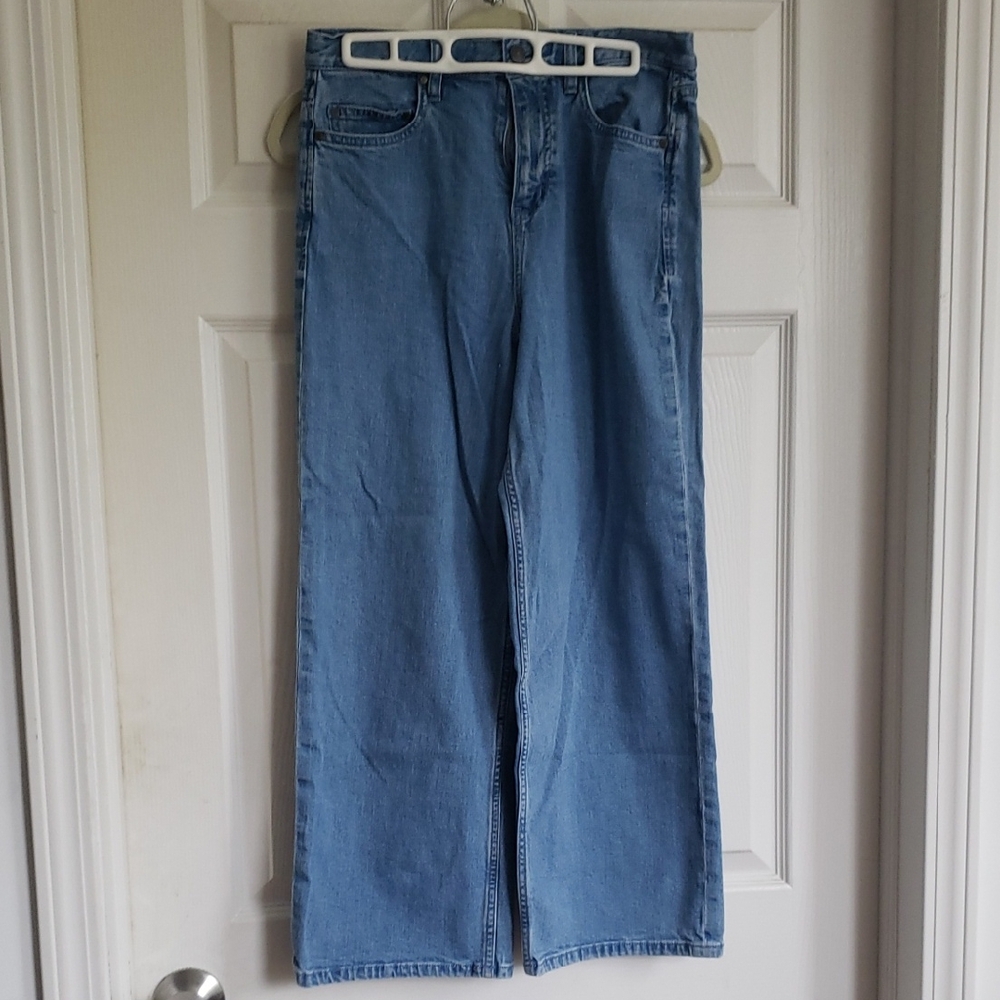 Kate Spade Blue Wide Leg Pants